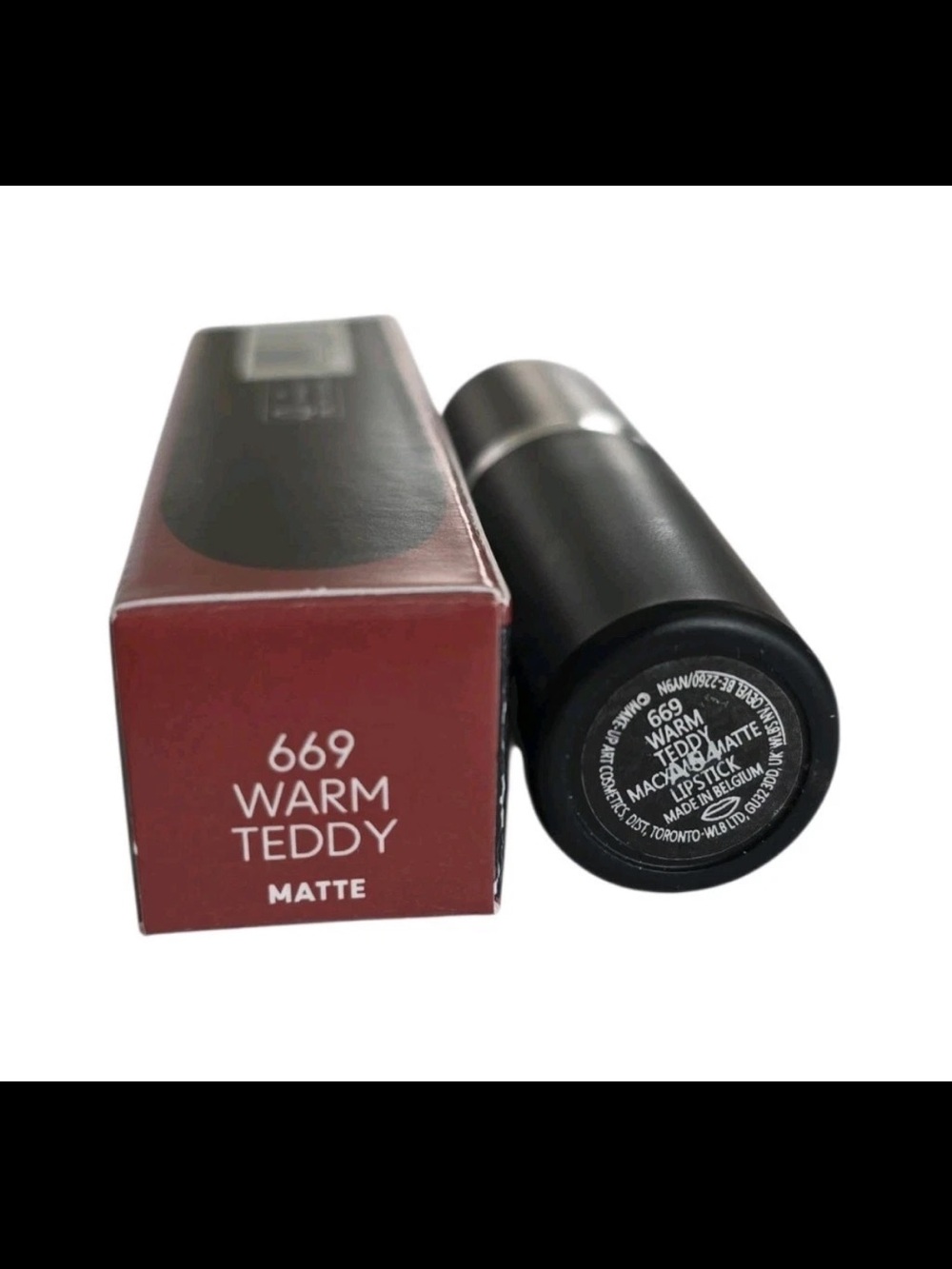 M.A.C Macximal Matte Lipstick - 669 Warm Teddy - 0.12 oz / 30.5 g - New in Box - Picture 4 of 5